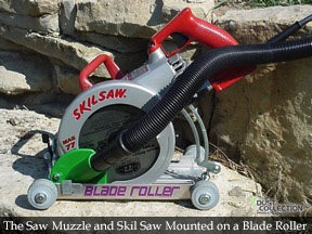 The-Saw-Muzzle-and-Skil-Saw-Mounted-on-a-Blade-Roller